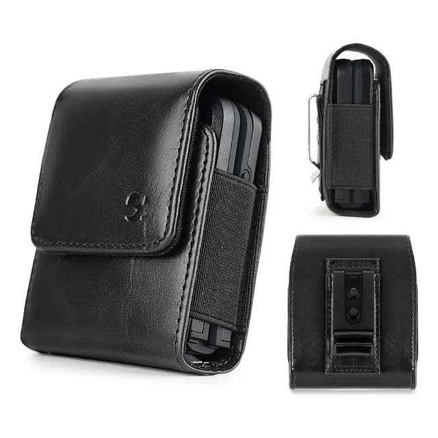 Funda Para Moto Razr+ Plus Razr 2023 Galaxy Z Flip 5 4 Cuero