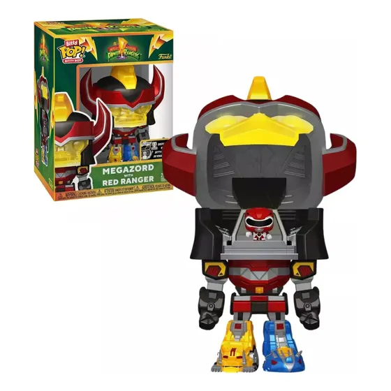 Megazord With Red Ranger Funko