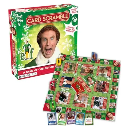 Aquarius Elf Tarjeta Scramble Juego De Mesa - G7fgs