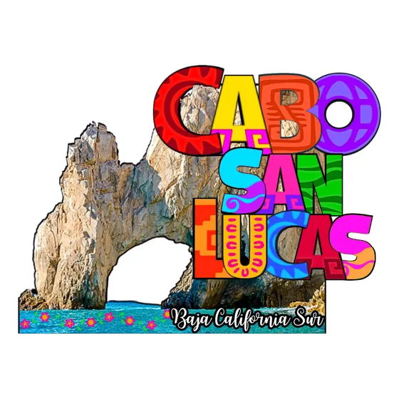 Cabo San Lucas B C S Imán Refrigerador Souvenirs Recuerdos