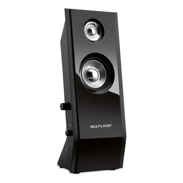 Parlantes 2.0 8w Rms Usb P2 Negro Multilaser Sp091