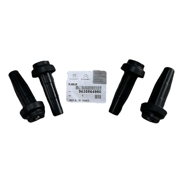 Kit 4 Chupon Bobina Peugeot 206 207 Partner 1.4 Citroen C2
