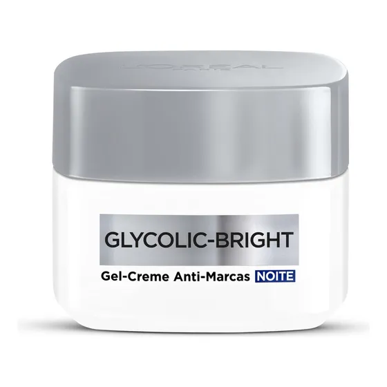 Gel Creme Anti-marcas Noite Glycolic-bright L'oréal Paris