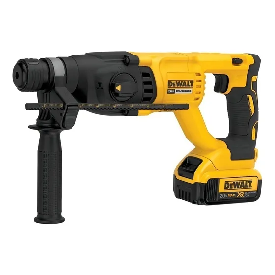 Martelete Perfurador e Rompedor Dewalt Modelo DCH133M2 com Maleta 1 Carregador 2 Baterias 127/220V