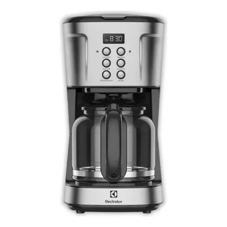 Cafeteira Elétrica Electrolux Ecm30 Timer Programável Café Inox 127v
