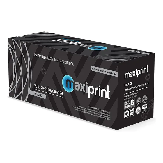 Toner Maxiprint Compatible Hp 78a - Canon Crg-126 Crg-128