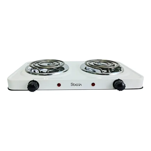 Cocina Electrica 2 Hornillas Marca Roccia