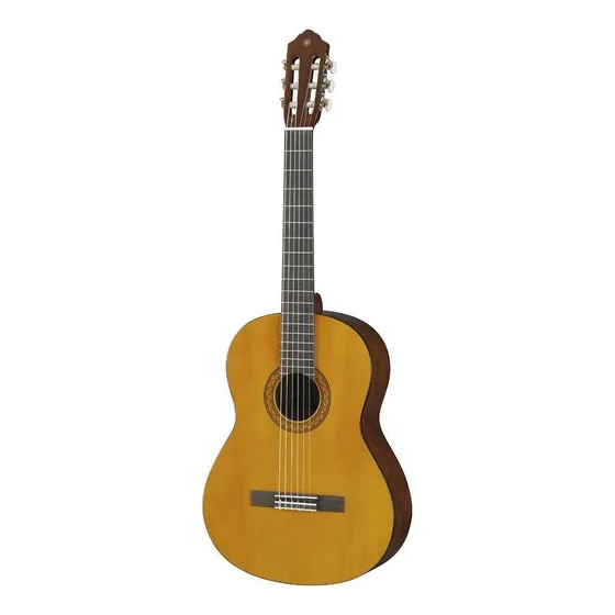 Guitarra Clásica Yamaha C40ii Para Diestros Natural Brillante