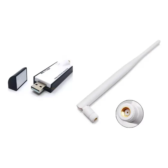 Adaptador Usb Wifi Kali Linux Wireless 6dbi Pentest Sem-fio