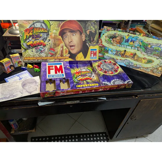 Juego De Mesa Adal Ramones Reinguesu Adal En El Tiempo 2000