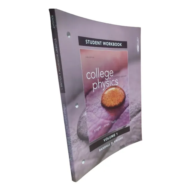 Student Workbook For College Physics Knight Pearson Vol. 1