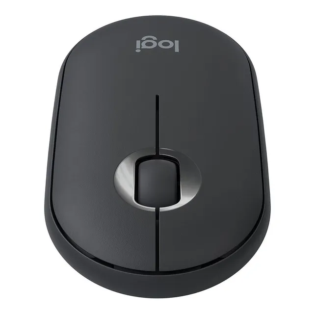Mouse inalámbrico Logitech Pebble M350 grafito