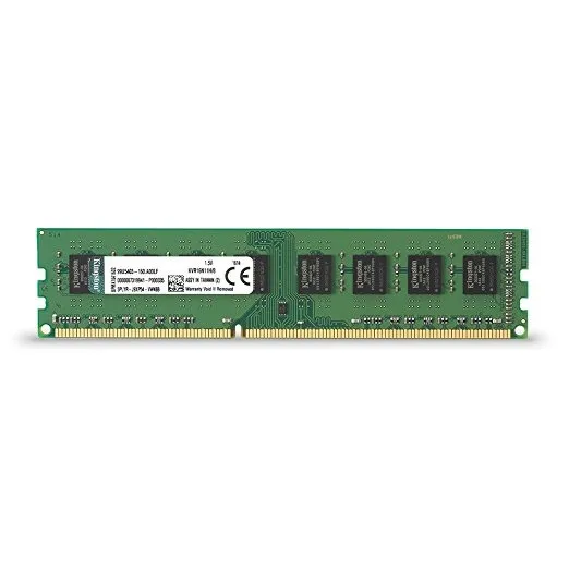 Kingston Valueram 1600mhz Ddr3 De 8 Gb No - Cl11 Ecc Dimm Et