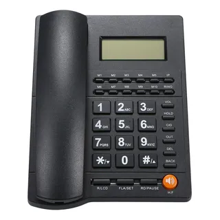 Teléfono Fijo De Escritorio Con Cable Ajustable Teléfono Fijo De Escritorio Con Cable Ajustable
