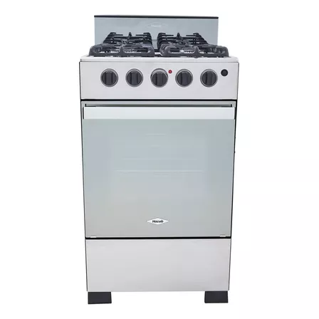 Estufa Romero Ultra Haceb 50 Cms Gas Natural Inox Color Negro 120V