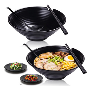Juego De Cuencos De Ramen Vivimee Unbreakable De Estilo J... Juego De Cuencos De Ramen Vivimee Unbreakable De Estilo J...
