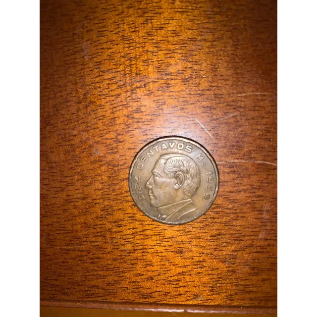 Moneda De 10 Centavos B.juárez De 1959