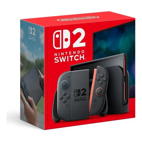 Nintendo Switch 本体 箱無　コントローラ2個プラス Console Nintendo Switch 2, Modelo Nacional de Tomada (Novo com