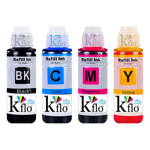 4 Tinta Compatible Para T504 L4160 L6171 L6191 L14150 Tinta 1 Negro 1 Cian 1 Magenta 1 Amarillo