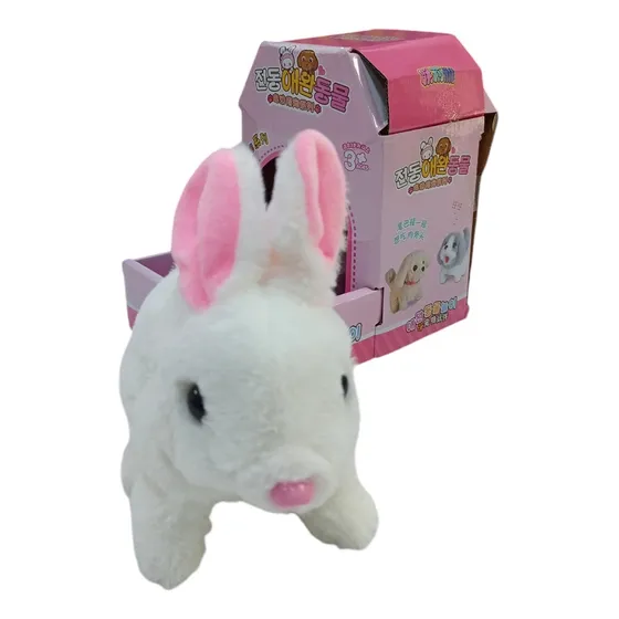 Peluche De Conejo Con Sonidos Y Movimientos 15 Cm