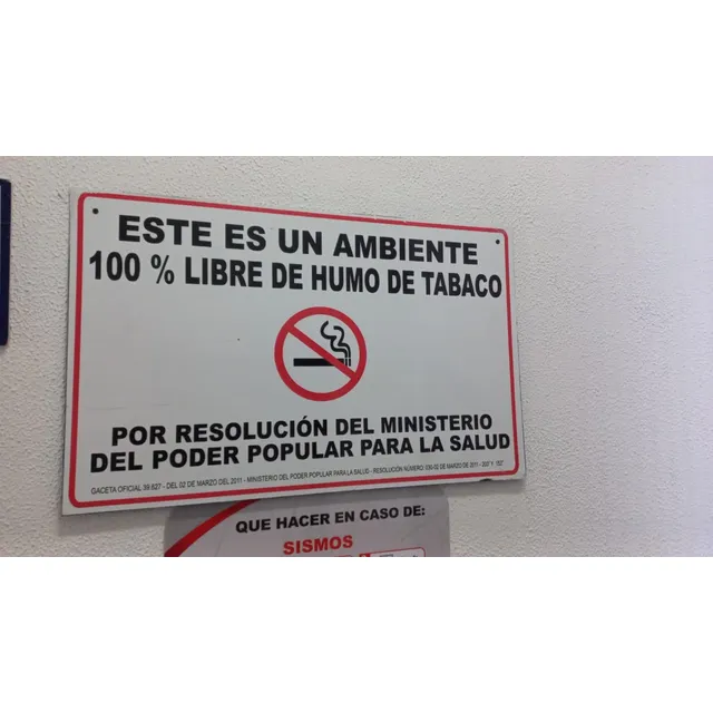 Avisos Y Señalizaciones De Ley. Prohibiciones Reglamentarias