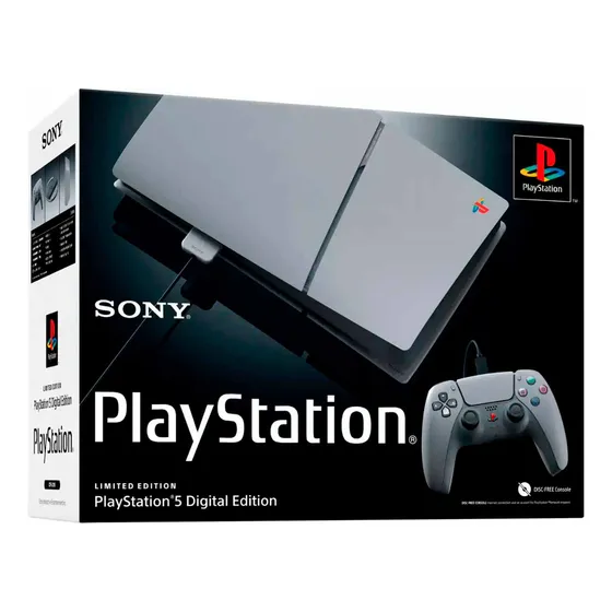 Sony Playstation 5 Edição Limitada Do 30 Aniversário Digital Retrô Pronta Entrega