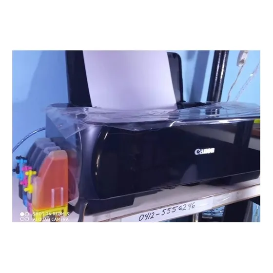 Impresora Canon Ip1800 Sistema Continuo Tintas Comestibles
