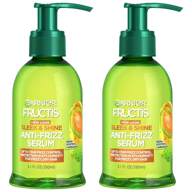 Sérum Anti Frizz Garnier Fructis Sleek & Shine, Frizzy 2pack