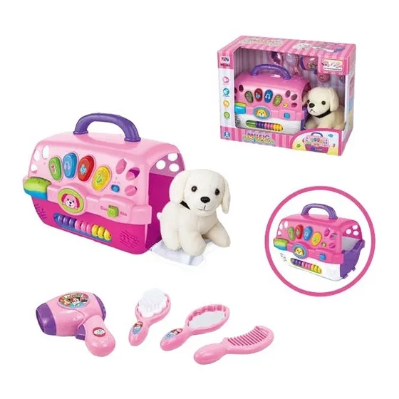 Casa De Mascotas Con Musica Y Sonidos Y Perrito Incluido
