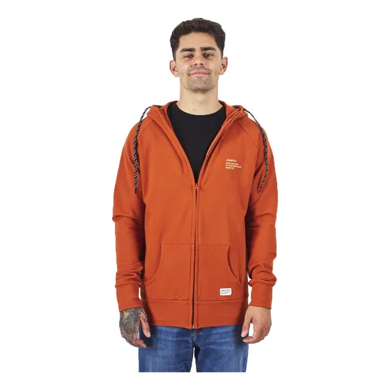 Campera Zimith Lifestyle Hombre Blackbird Ladrillo Ras