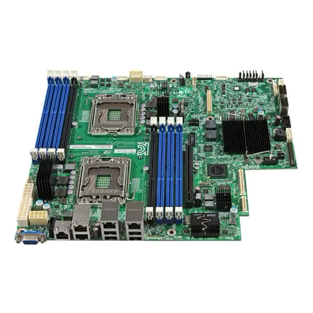 Mother Server Intel S2400ep4 1u Socket 1356 B2 2 Cpu Plus Color Verde