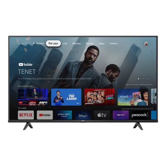 Smart TV de 55" TCL 4-Series 55S446 con pantalla LED 4K