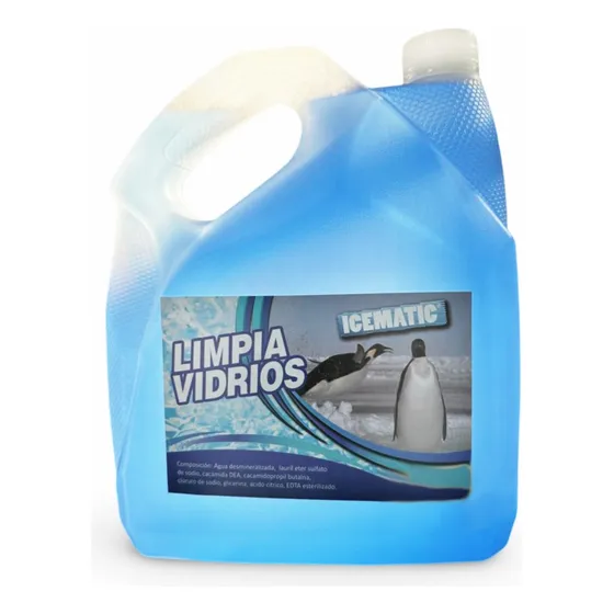 Limpia Vidrios Multiuso Icematic 5 Litros