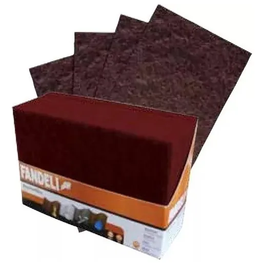50pzs Fandeli Almohadilla Fibra Grano Extrafino 152x229x6mm