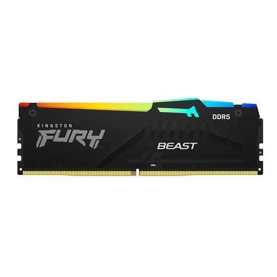 Memoria Ram Fury Beast Rgb 32gb Ddr5 5200mhz Kf552c40bba-32