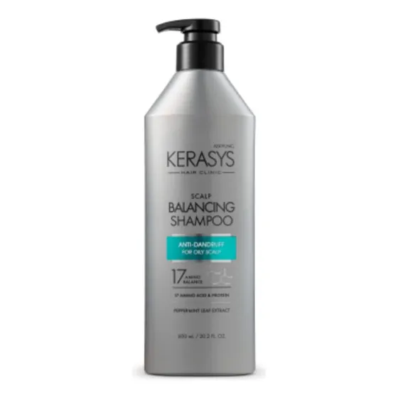 Shampoo Anticaspa Cabello Graso Con Romero - Kerasys 400 Ml