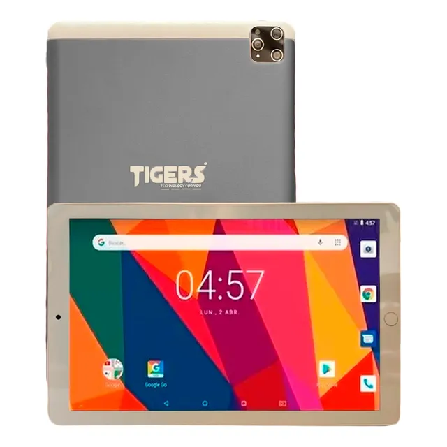 Tablet Android 10'' 64gb + 4gb Ram  Doble Sim Con Funda