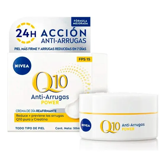 Crema Nivea Q10 Plus C Antiarrugas Dia 50ml