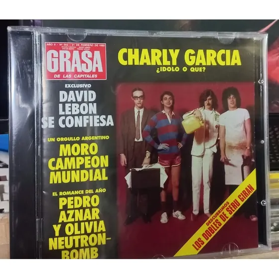 Serú Girán - Grasa De Las Capitales Cd  Nuevo Sellado  2024