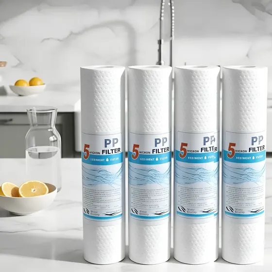 Pack 4 Filtro Sedimento Purificador Agua Psa - 5 Micras