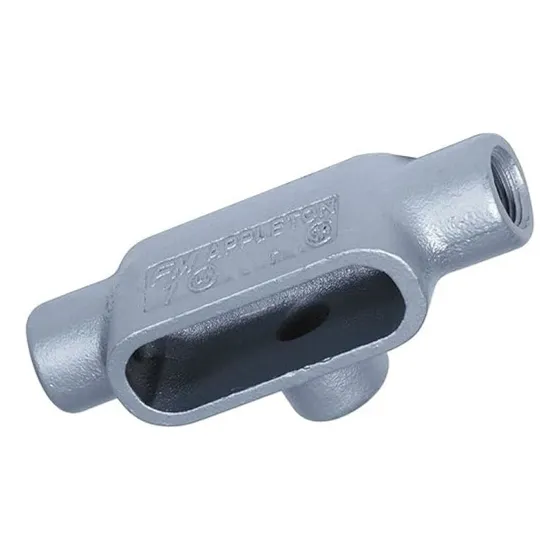 Appleton T107sa Condulet Serie Ovalada Tipo T De 4