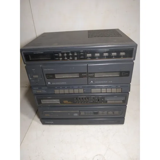 Mini System Toshiba Cm-3239cd - Usado Com Defeito 