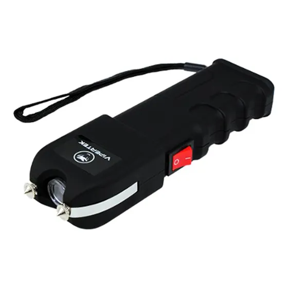 Lanterna  Choque 120000w Defesa Original Proteção Mulher Branco Preto
