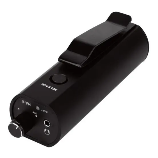 Amplificador De Audífonos In-ear Ha8 Alctron Color Negro