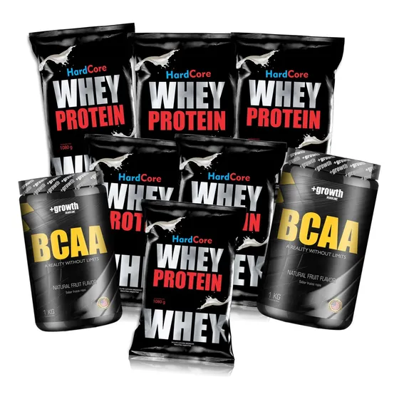 6 Kg Proteina Whey Protein Gold + 2 Kg Bcaa Aminoácidos !!!