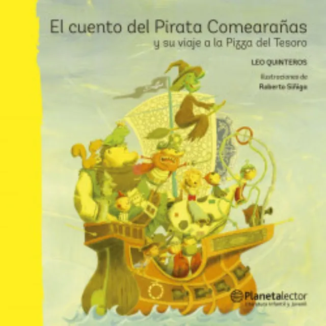 Cuento Del Pirata Comearañas Y Su Viaje A Pizza Del Tesoro