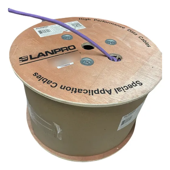 Cable Utp Lanpro Cat6a 10000 Mbit/s Frecuencia 500mhz