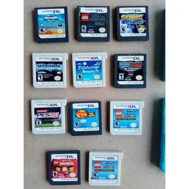 Nintendo 3 Ds Cartuchos Mini Juegos Originales Leer