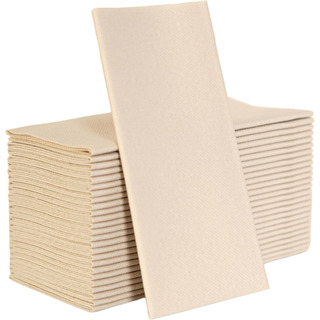 Servilletas De Papel Desechables | Toque De Lino | 50 Unidad Servilletas De Papel Desechables | Toque De Lino | 50 Unidad