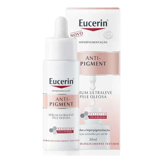 Eucerin Anti-pigment Sérum Clareador Ultraleve Pele Oleosa Momento de aplicação Dia/Noite